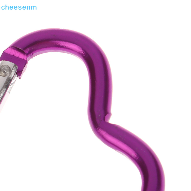 Cheenm 1 Hình Trái Tim Hợp Kim Nhôm Carabiner Kẹp Móc Khóa Ngoài Trời Khóa Chai Nước Khóa Phụ Kiện Du Lịch VN