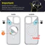Ốp lưng trong suốt túi khí chống sốc cho Xiaomi Redmi Note 11 11s 10 Pro Max 10S 4G 5G 9 Pro Max 9s Note 13 12S 12 Pro + 4G 5G Turbo Cản sạc không dây từ tính trong suốt