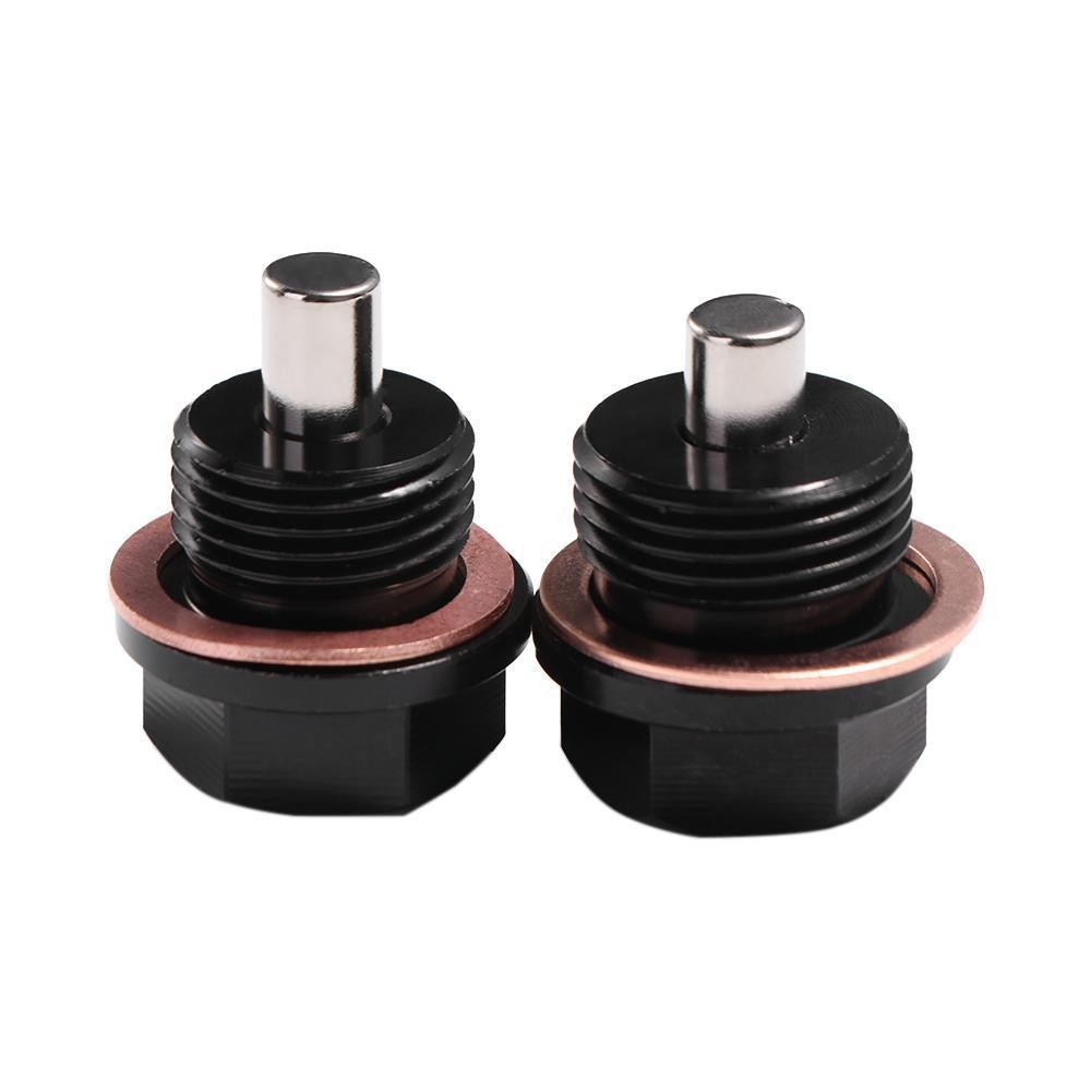 Bu lông đai ốc thoát nước động cơ DELMER, M12 / M16 / M20 Phích cắm thoát dầu từ tính, Dễ dàng lắp đặt Phụ kiện ô tô trục vít động cơ bằng nhôm mịn