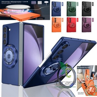 Ốp lưng có thể xoay siêu từ tính Samsung Galaxy Z Fold 6 Z Fold 5 Z Fold 4 Z Fold 3 Vỏ giữ vòng sạc không dây