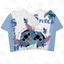 YB1 Stitch Cosplay Vải Hoạt Hình 3D Mùa Hè Áo Thun Cho Trẻ Em Người Lớn Anime Tay Ngắn Top BY1