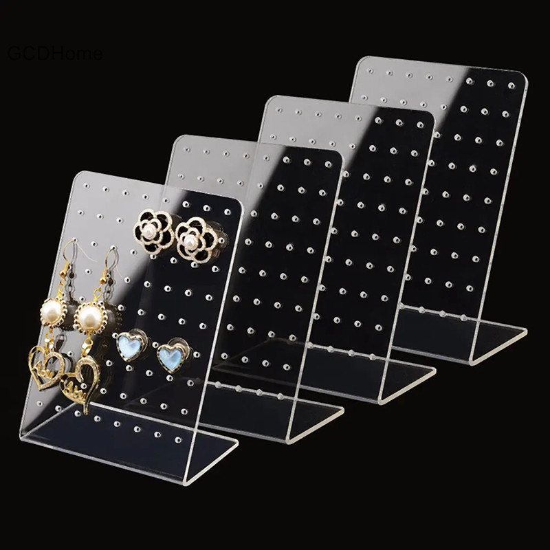 Gcdhome 72 Lỗ Acrylic Bông Tai Người Tổ Chức Bông Tai Trang Sức Lưu Trữ Giá Trưng Bày Bông Tai Trưng Bày Đứng HOT