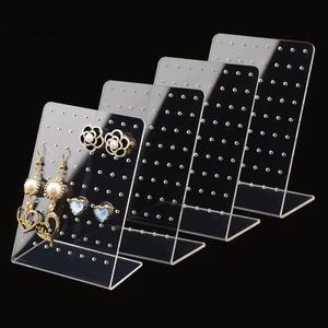 Gcdhome 72 Lỗ Acrylic Bông Tai Người Tổ Chức Bông Tai Trang Sức Lưu Trữ Giá Trưng Bày Bông Tai Trưng Bày Đứng HOT