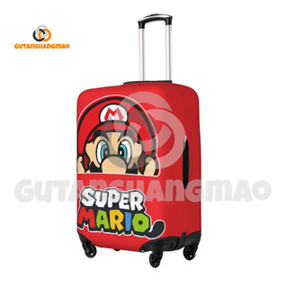 Super Mario Hành Lý Có Thể Giặt Được Vali Bảo Vệ Chống Trầy Xước Vali Phù Hợp Với Hành Lý 18-32 Inch
