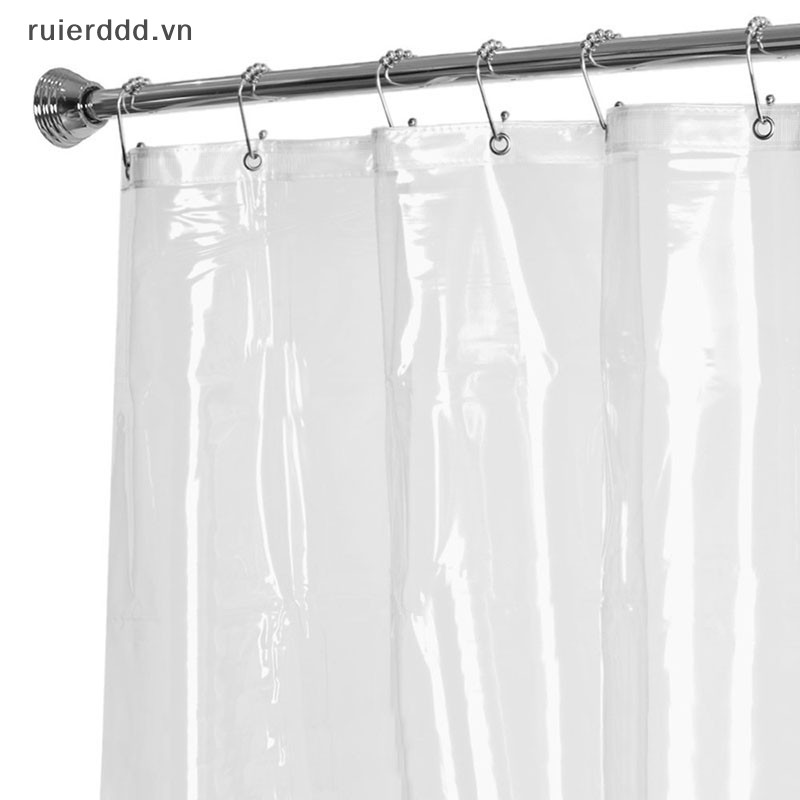 # MỚI # 12 Chiếc Nhẫn Rèm Tắm Sa Niken 5 Con Lăn Đánh Bóng Móc Tắm.
