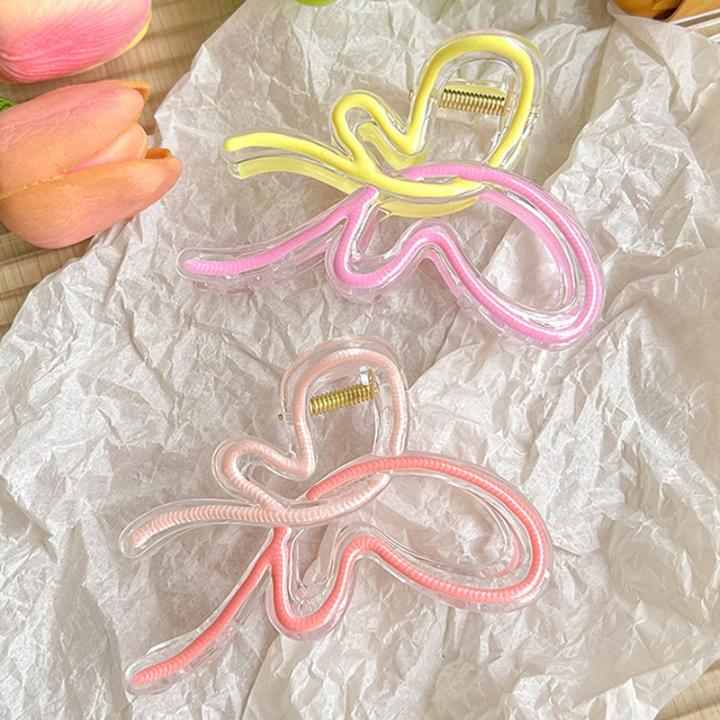 Kẹp Tóc Hình Bướm Màu Pastel Ngọt Ngào Phong Cách Hàn Quốc Phụ Kiện Tóc Cho Nữ Và Bé Gái
