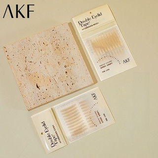AKF Miếng dán mí mắt đôi  Vô hình và tự nhiên Mí mắt đơn đặc biệt lâu trôi Cos