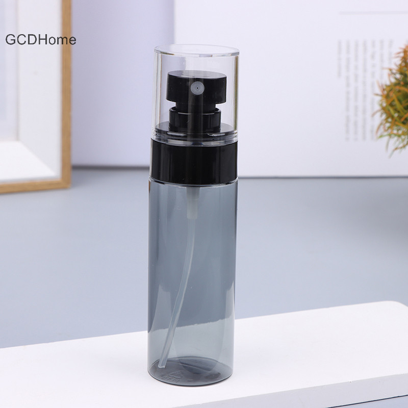 Gcdhome 1Pc 30ml 60ml 80ml 100ml 120ml Chai có nắp trong suốt Fine Mist Subbotling Du lịch Chai mỹ phẩm nhỏ cầm tay HOT