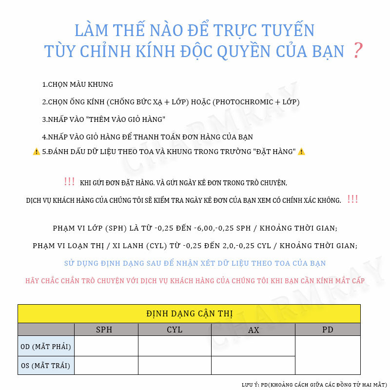 Charmray Đổi Màu Chống bức xạ Kính mắt mèo cho nữ Kính khung cổ điển Ống kính có thể hoán đổi cho nhau 0 ~ -6.0 | BigBuy360 - bigbuy360.vn