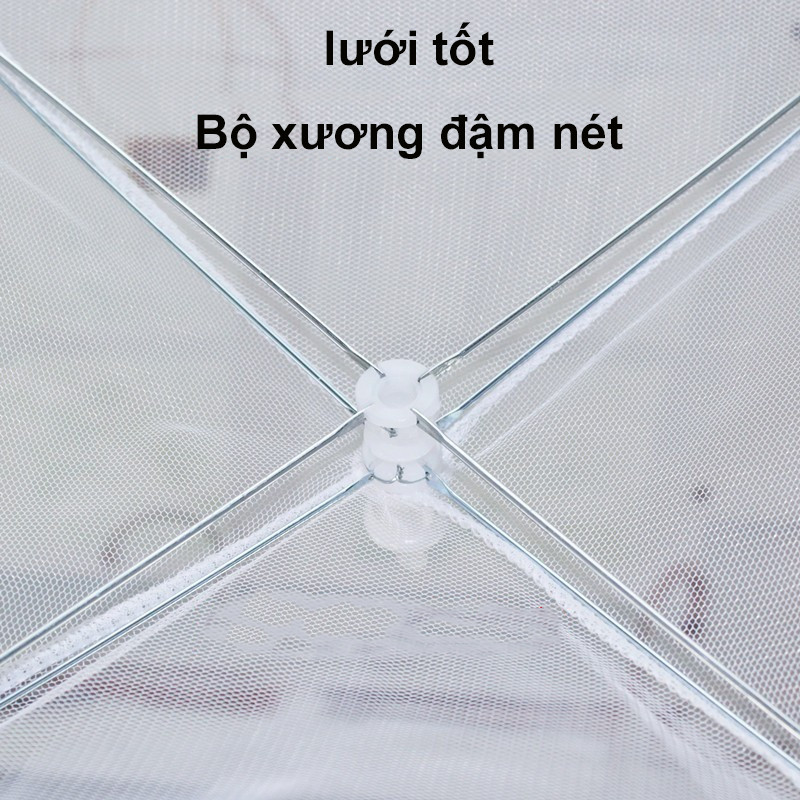 Lồng bàn đậy thức ăn，Ngăn chặn ruồi và muỗi，Có thể gập lại, dễ dàng mang theo, có nhiều kích cỡ