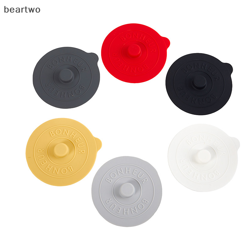 < Beartwo > 1 X Nắp Cốc Silicon Thủy Tinh Nắp Cốc Cà Phê Chống Bụi Đa Năng Đẹp