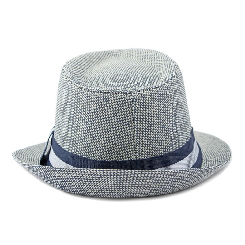 Mũ nam mùa hè Mũ chống nắng Mũ đi biển Ống hút Fedora Mũ thủy triều