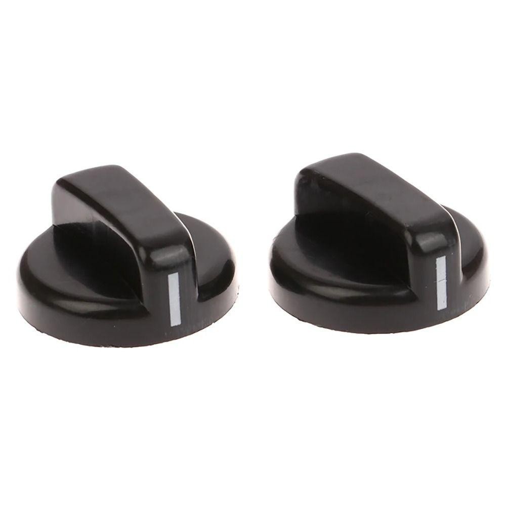 HIGHVIEWLS 1 / 2 / 5 Cái Núm Hob, Lò nướng phạm vi 8mm Bếp Gas Núm điều khiển, Bền cho đầu đốt băng ghế dự bị Tay cầm bằng nhựa Nút công tắc thay thế chung