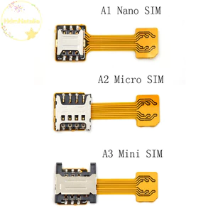 HdmNatalie Hybrid Dual Micro SIM Card Adapter Khe cắm mở rộng Android VN