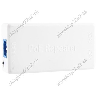 Bộ lặp 2 cổng POE 10 / 100Mbps Bộ mở rộng 1 đến 2 Poe với IEEE802.3Af / Tại 48V cho Poe Switch NVR IP Camera AP Phụ tùng thay thế
