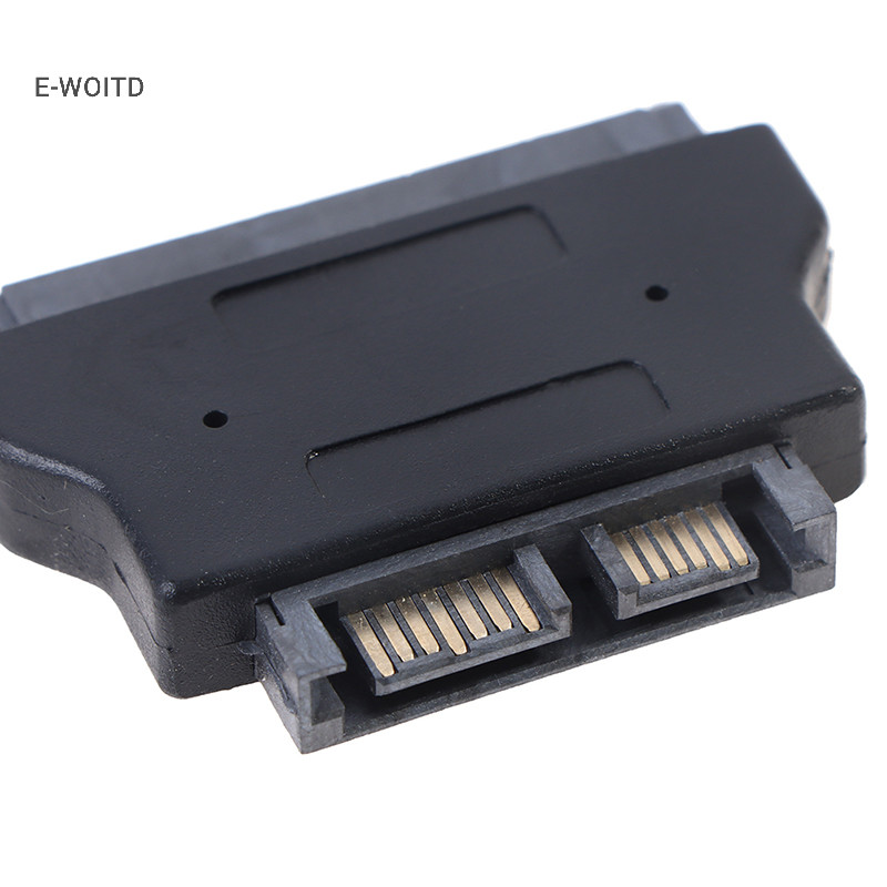 E-woitd SATA 22Pin sang 13Pin Slimline SATA Adapter 7 + 15 Serial Nữ sang 7 + 6 Nam HNVN