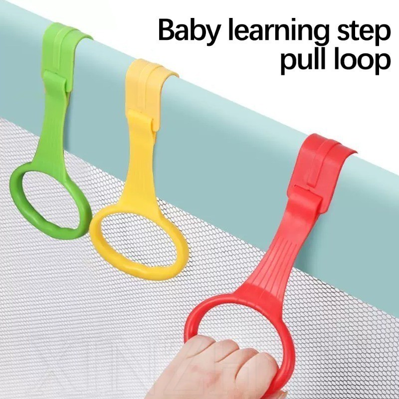 Vòng tập thăng bằng - Nhẫn kéo tay cho bé - Dây đeo đứng cho bé - Vòng đứng học tập cho trẻ sơ sinh - Dành cho cũi Playpens - Sức mạnh cánh tay tập thể dục - Đồ dùng an toàn cho trẻ sơ sinh trong gia đình