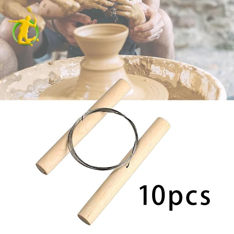 10 Cái Dây Cắt Đất Sét Dụng Cụ Cắt Di Động Cho Nghệ Sĩ Cắt Nhà Bếp
