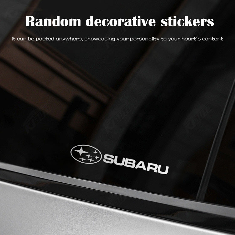 4 Subaru Kim Loại Xe Logo Dán Đẹp Sửa Đổi Huy Hiệu Trang Trí Ô Tô Phụ Kiện Cho BRZ Forester Legacy Outback WRX WRX STI Impreza XV