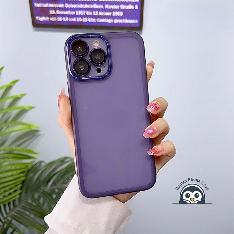 Ốp Điện Thoại Trong Suốt Đơn Giản Cho infinix Note 40X 40 30 Pro Plus 30i GT 20 10 Pro Zero 40 30 Smart 7 6Plus 5 4G 5G Vỏ Trong Suốt Màu Mạ Khung Ống Kính Vỏ Mềm Chống Rơi