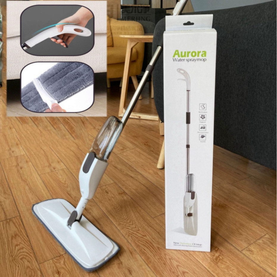 Cây Lau Nhà Phun Sương , Chổi Lau Nhà Thông Minh Aurora 2 in 1 Có Bình Xịt Nước Tự Động Chính Hãng | Shopee Việt Nam