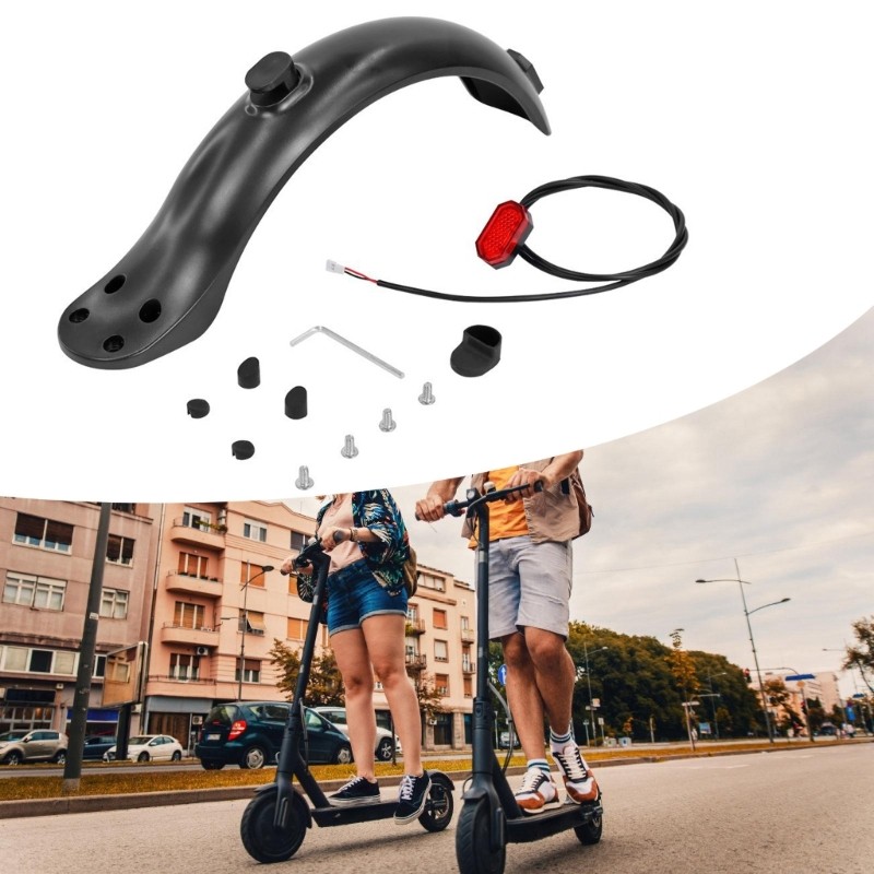 Chắn bùn phía sauSplash Guard nhựa 4 lỗ, thay thế cho xe scooter điện Fol