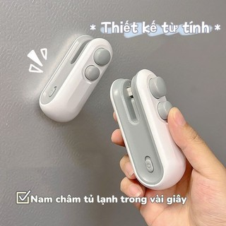 Máy hàn miệng túi nhựa mini, máy bịt kín chân không sử dụng tại nhà, sạc USB tiện dụng, dễ sử dụng