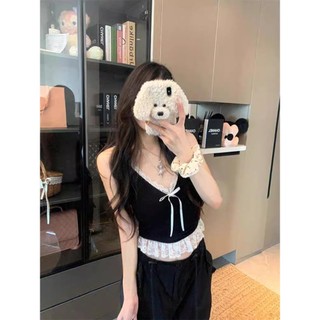 Áo vest viền ren cho phụ nữ, áo camisole mỏng kiểu mới mùa hè