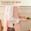 Tạp dề chống vết bẩn MAKEMYHOME, Tạp dề không tay thoáng khí phong cách Vest, Tạp dề nhà bếp chống bẩn chống thấm nước đa năng Phụ kiện làm sạch [Còn hàng]