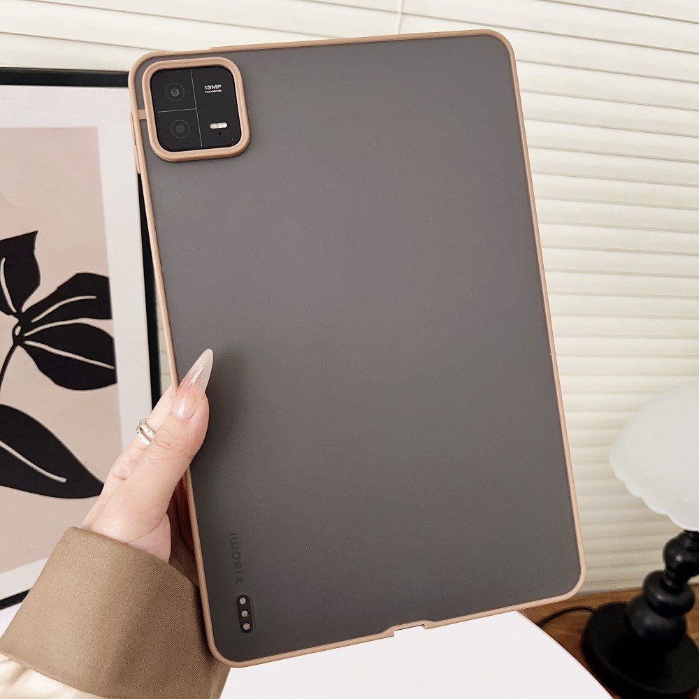 Ốp Lưng Cứng Tương Thích Với Xiaomi Pad 5 6s 7 Pro Mi Pad6 Redmi Pad SE 11 "2023 8.7 2024 Vỏ Thân Thiện Với Da Sa Mạc Vàng