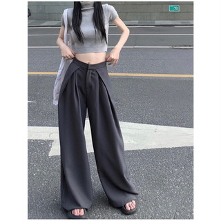 Hàng QCCC - Quần ống rộng xếp ly phong cách ulzzang Thanh Lịch Hợp Thời Trang Cho Nữ Mã 0102 Hivaxin