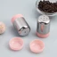 Bình lắc muối BORAGETE, Dụng cụ nhà bếp Chai gia vị Mini bằng thép không gỉ, Phụ kiện nhà bếp có nắp bụi Gia vị Bảo quản Chai tiêu nhỏ 5 lỗ Nhà bếp