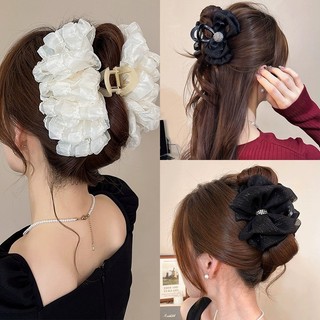 Phong Cách Mới Gạc Đen Lớn Cho Kẹp Tóc Thời Trang Phụ Kiện