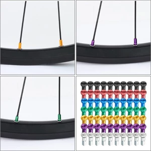 Yoo 10 Chiếc Xe Đạp Nói Núm Vú Mũ Đầu Đầu Đầu Sức Mạnh Xe Đạp Nói Mũ Bánh Xe Nói Núm Vú Trang Trí Xe Đạp Phần