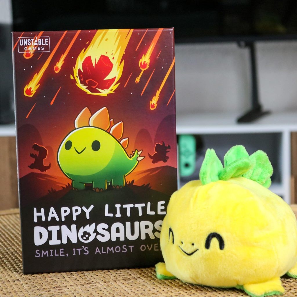 [Luật Việt] Boardgame Happy Little Dinosaurs Bản Tiếng Anh Trò chơi thẻ bài Tigar
