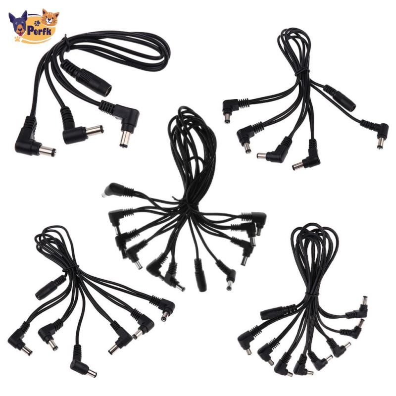 Bộ chia bàn đạp hiệu ứng đàn Guitar điện 1 đến 3 chiều Dây cáp cấp nguồn 9V