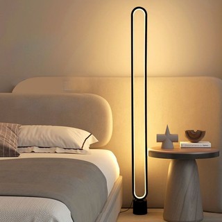 AIMI Bắc Âu Đèn Sàn Cắm Led Trang Trí Phòng Khách Đèn Đứng Kim Loại Tricolor Văn Phòng Phòng Phòng Ngủ Đèn Góc Đèn Cây Decor Phòng Khách