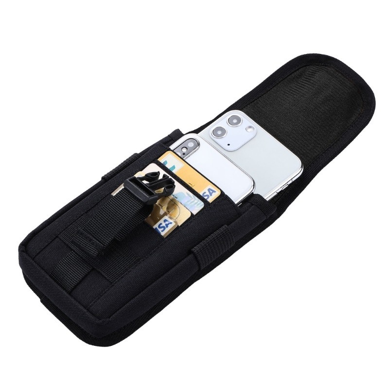 Jenniferferab Thiết Thực Fanny Pack Vỏ Điện Thoại Di Động Molles Túi Nhỏ Túi Thắt Lưng Cho Ba Lô