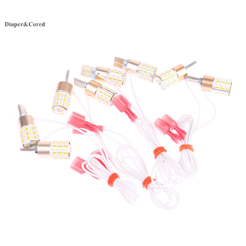 Diaper & CORED 2 Chiếc Xe Đạp Xe Máy T10 Led W5W Hai Màu Bên Đèn Drl ...