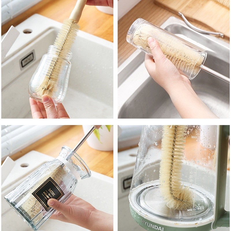 Cọ Rửa Bình Nước, Bình Nước, Bình Sữa, Ly Cốc Cỡ Lớn Loại Cao Cấp Đa Năng