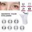 Bộ lông mi giả từ tính FAVORITEGOODS, Máy uốn mi từ tính mô phỏng màu đen, Máy uốn cong lâu dài có kẹp Dụng cụ trang điểm Máy uốn mi làm nóng