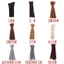 DELMER 10 Dây Dreadlocks Mở Rộng, Afro Dreads Móc Bím Tóc Mở Rộng, Tự Nhiên Handmade Dày Tổng Hợp Kinky Bện Dành Cho Nữ / Nam