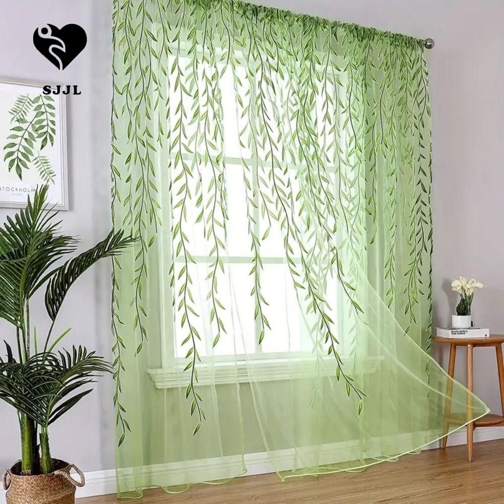 Rèm Lá Liễu, Rèm Tuyn Gạc Cửa Sổ Drap, Điều Trị Cửa Sổ Phong Cách Mục ...