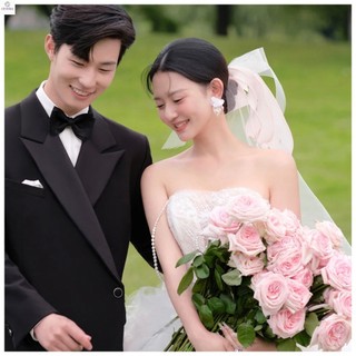 Bó hoa mẫu đơn siêu lớn dùng Chụp ảnh  bó hoa hồng cầm tay dưỡng ẩm, mô phỏng đạo cụ chụp ảnh cổ điển Hàn Quốc