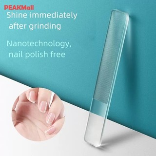 Di động Nano Glass Nail File Crystal Glass Nail Polish Nail Care Nail Shaper với Nail File
