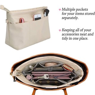 Túi lưu trữ sang trọng cho Longchamp, 13 ngăn, chất liệu nylon