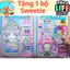 Búp bê giấy wednesday ngôi nhà unnicon của cô bé tóc màu đáng yêu-Happyfunny