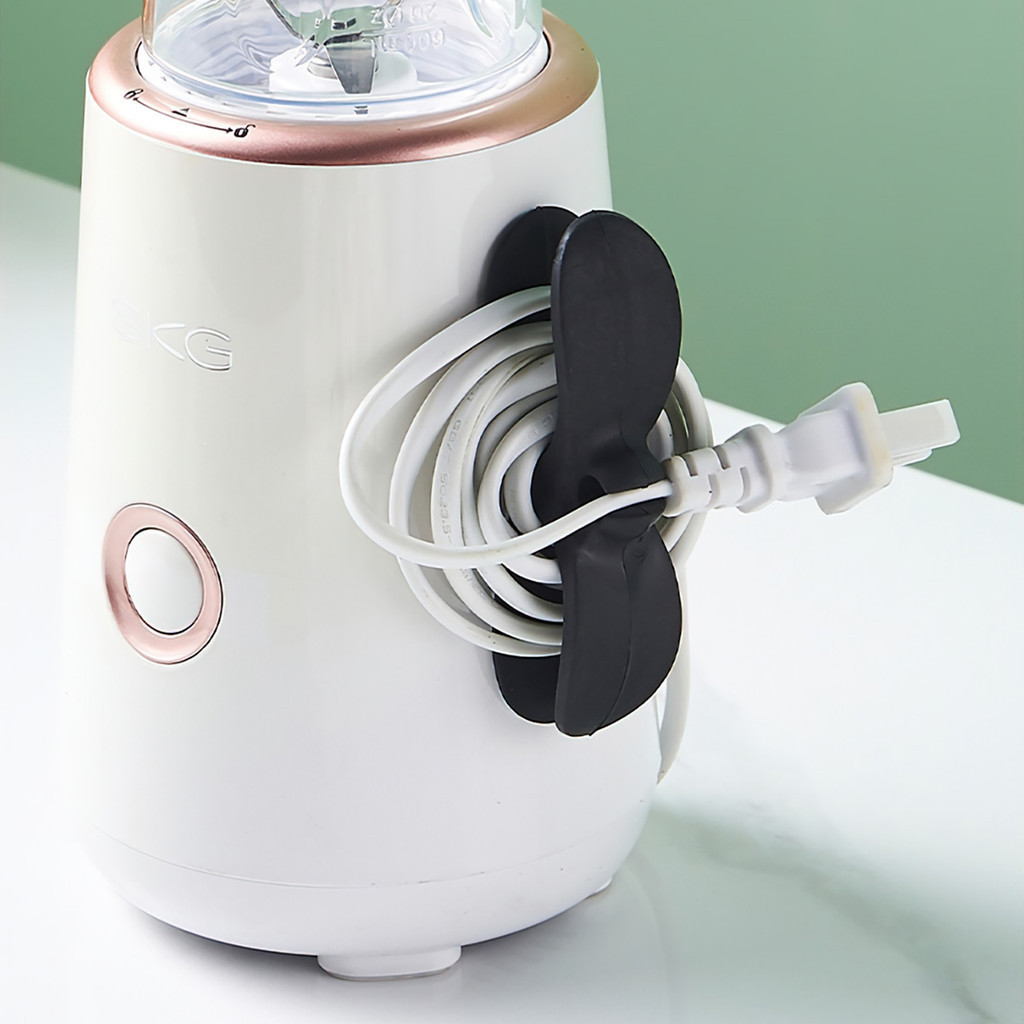 Dụng cụ quấn dây điện gọn gàng dụng cụ giá đỡ cố định dây cáp cho các thiết bị gia đình tiện dụng kho giá gốc