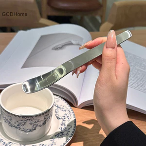 Gcdhome 1 Chiếc Thìa Cà Phê Bằng Thép Không Gỉ Cà Phê Khuấy Thìa Trà Kem Bánh Món Tráng Miệng Thìa Thanh Nhà Bếp Bộ Đồ Ăn HOT