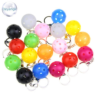 Deyangk Phong Cách Thể Thao Pickleball Móc Khóa Unisex Kim Loại Pickleball Vợt Móc Khóa Túi Ví Ba Lô Trang Trí Phụ Kiện VN